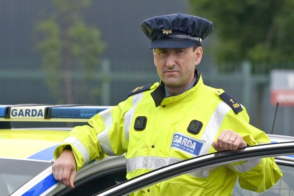 A photo issued by An Garda Siochana of officer Kevin Flatley who was killed at a checkpoint in Dublin after being struck by a motorbike