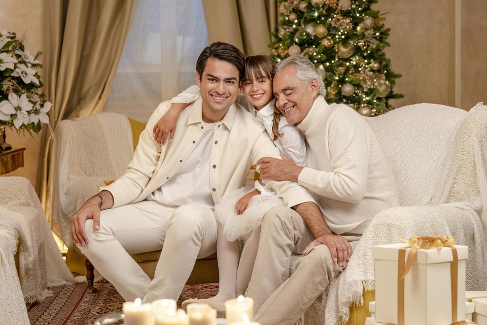 Andrea Bocelli on the joy of making a Christmas album with two of