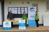 thumbnail: Nathan Clements, Caroline Young and Sheila Kelly at the Carnew Emmets GAA Club's Healthy Food display on Saturday. 
