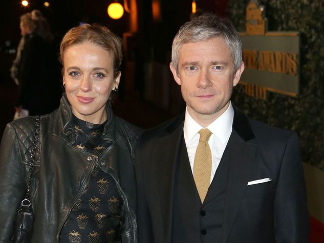 Long periods apart behind split with Martin Freeman, says Amanda