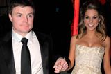 thumbnail: Brian O'Driscoll and Amy Huberman at the IFTAs afterparty at the Shelbourne Hotel in 2008