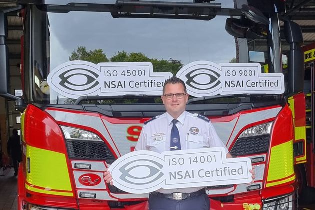 Carlow fire service recognised for environmental work