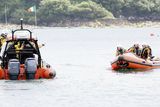 thumbnail: The scene of the incident near Castlehaven, Co Cork, where two divers died. Photo: Emma Jervis