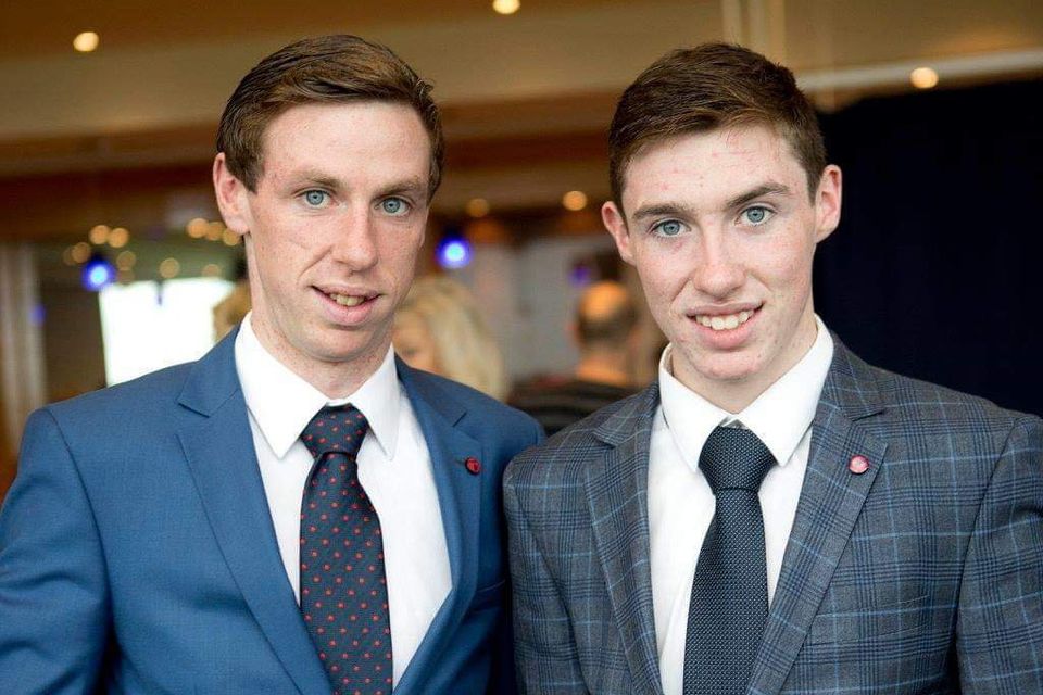 Paddy Kennedy (left) with his brother, Jack.