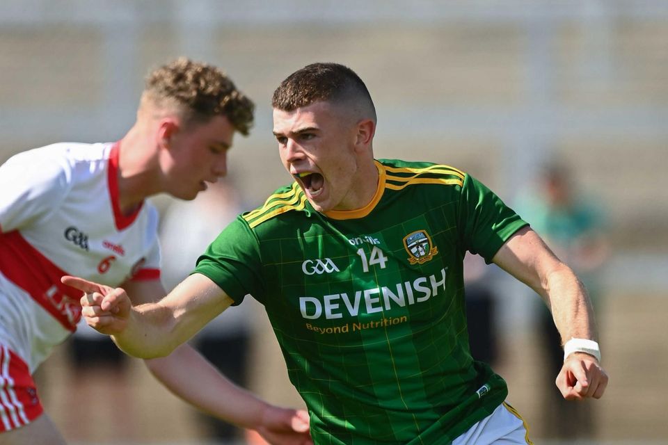 Captain Eoghan Frayne was in fine form for Meath against Longford. Picture: Sportsfile