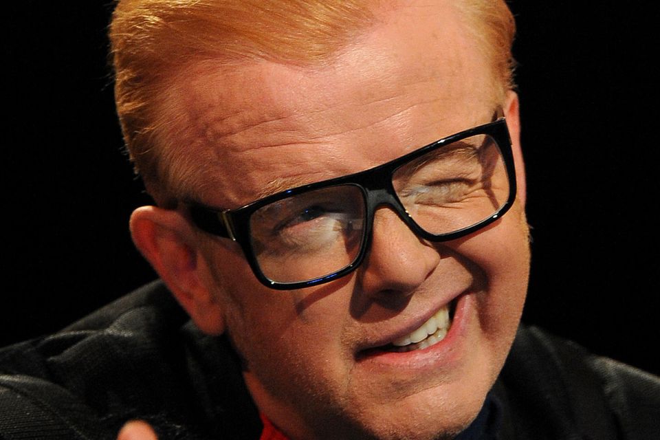 Chris Evans had a cheeky pot shot at Jeremy Clarkson during the first episode of the newly-revamped Top Gear episode