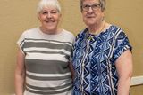 thumbnail:  Josie Flynn and Roma Hennessy at the Delgany ICA Alzheimer's Tea Day at Kilian House Greystones.