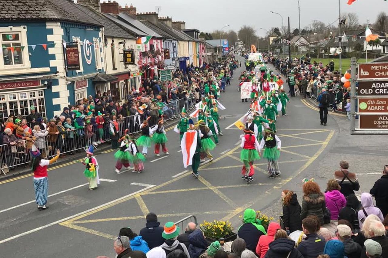 st patricks day parade adare