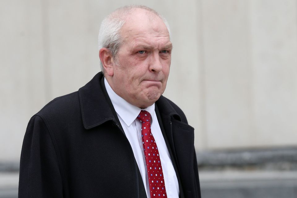 Joseph O'Connor (58), from west Dublin, pictured at Dublin Circuit Criminal Court where he has pleaded not guilty to five counts of possession of child pornography at his home in 2011. Photo: Collins Courts.