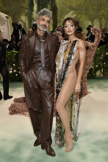 Taika Waititi, left, and Rita Ora attend The Metropolitan Museum of Art’s Costume Institute benefit gala (Evan Agostini/Invision/AP)