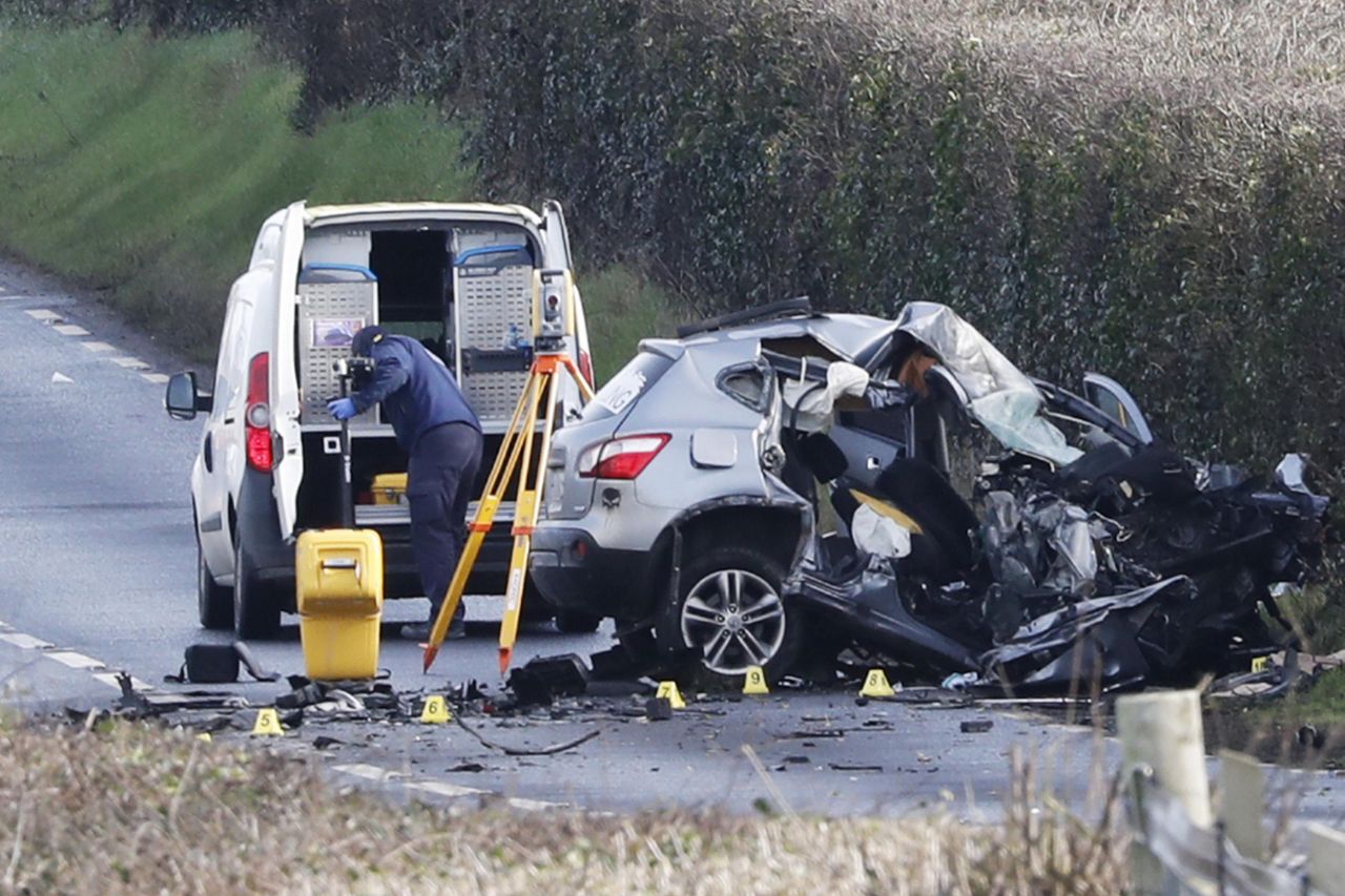 Semi truck and car crash, sending 12-year-old to hospital