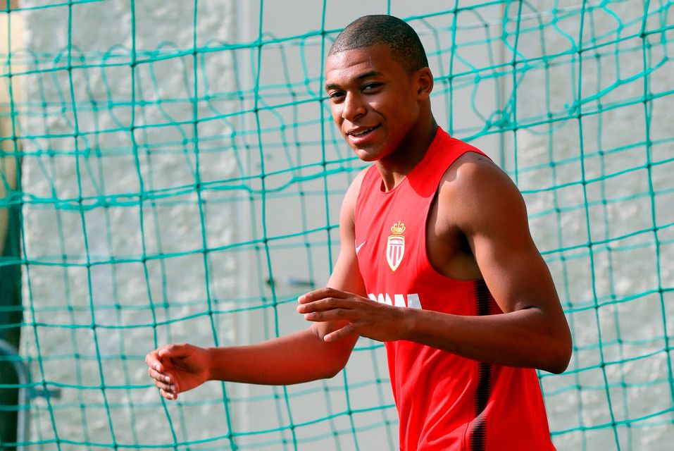 Kylian Mbappe is expected to join Real Madrid for a world-record £161m (€180m). Photo: AFP/Getty Images