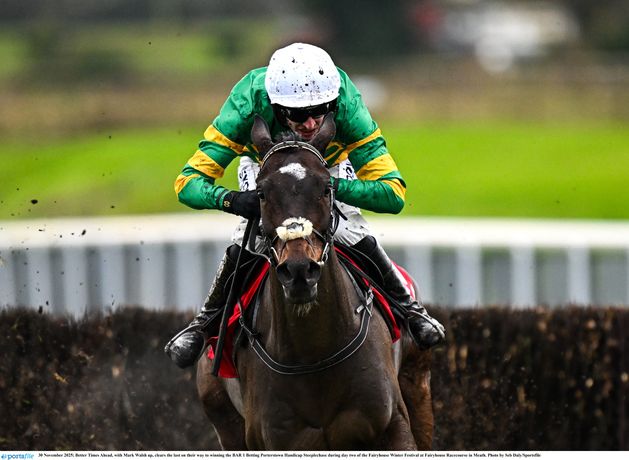 Fairyhouse love affair can continue as Better Times Ahead has what it takes to land Irish Grand National