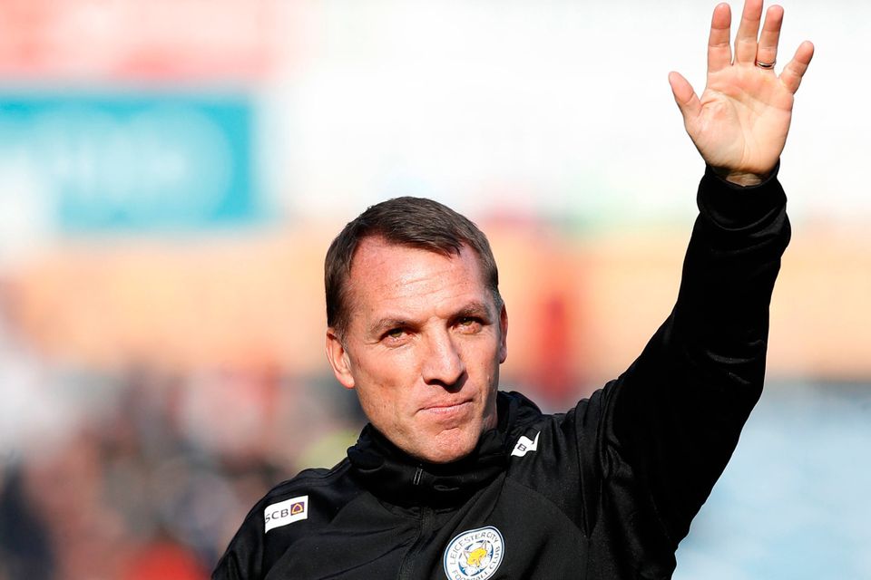 Leicester boss Brendan Rodgers. Pic: PA