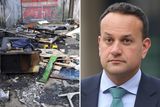 thumbnail: Mr Varadkar described the protests that took place as "malign opportunism".
