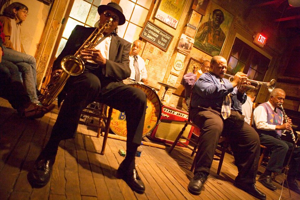 Jazzclub Preservation Hall, French Quarter, New Orleans, Louisiana