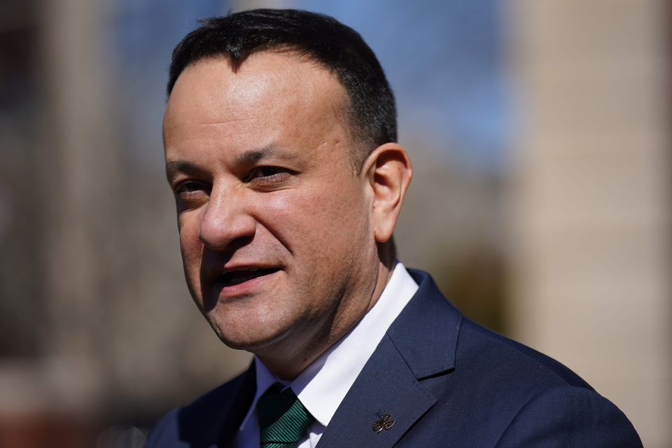 Leo Varadkar said evictions can only be ordered by the courts (Niall Carson/PA)