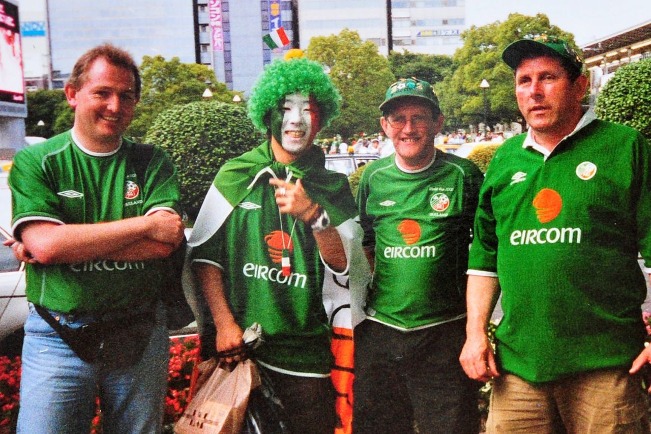 Irish fans secure first win of the day as Green Army outnumber