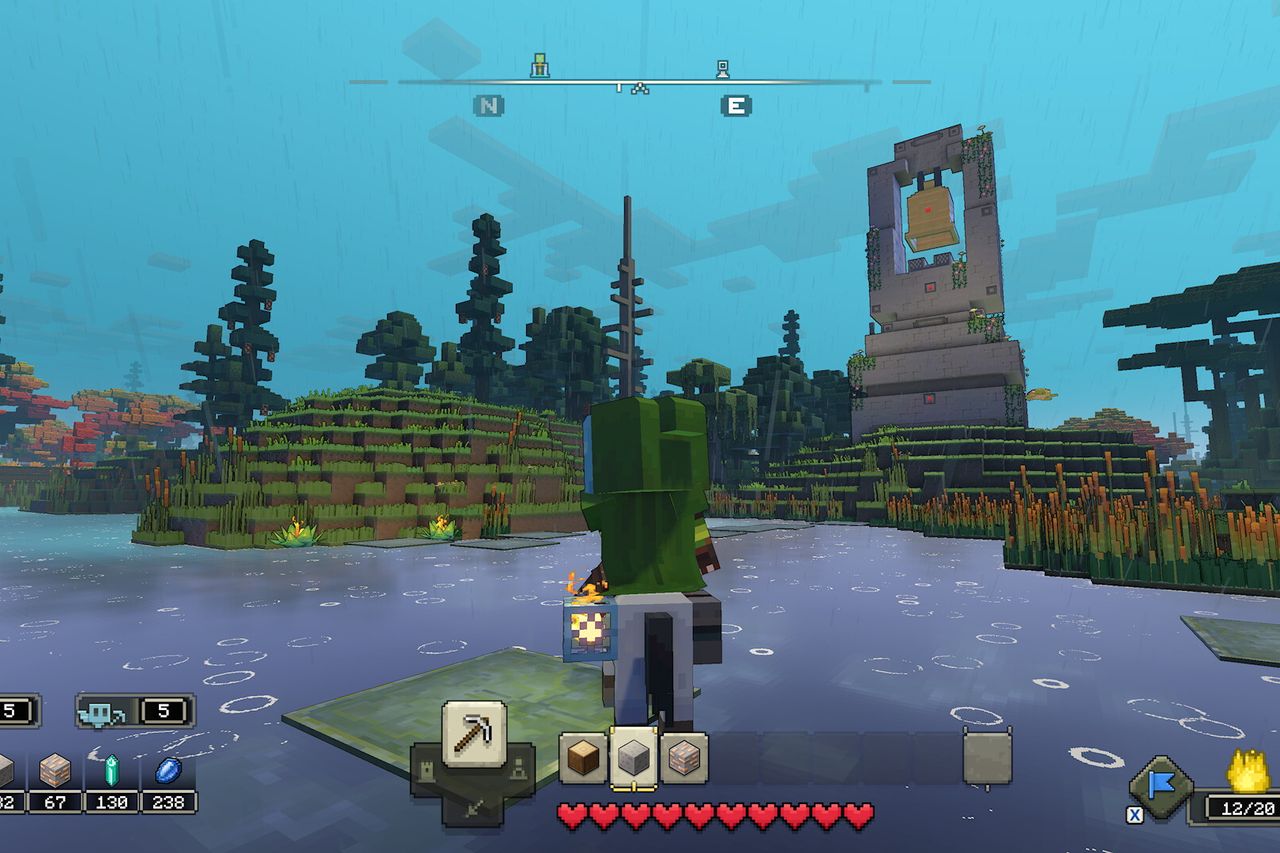 Minecraft Legends review - a messy spinoff that misses the point