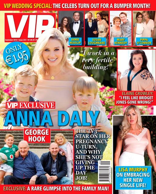 The September cover of VIP Magazine