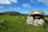 thumbnail: A dolmen facing Knocknarea and Queen Maeve’s tomb