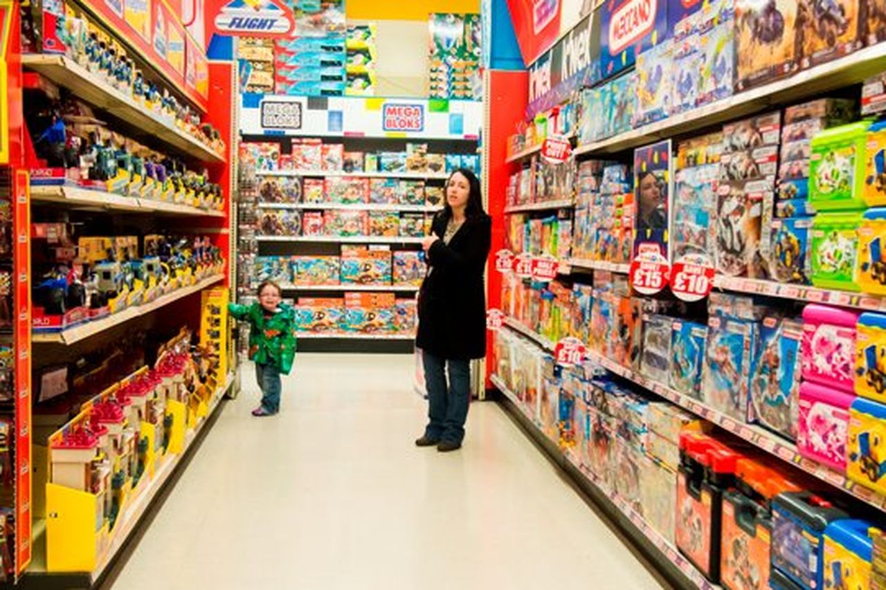 This 'big kids aisle' at Smyths Toys store is amazing and it needs