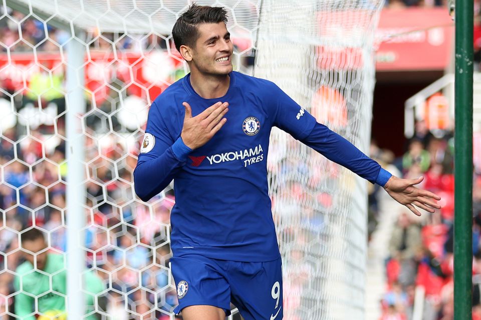 Striker Alvaro Morata's hamstring injury will be assessed by Chelsea later this week
