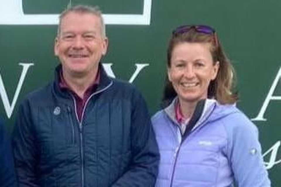 Double top: Dara and Rosemary Kennedy won medals at Powerscourt