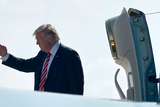 thumbnail: US President Donald Trump salutes before boarding Air Force One on February 6, 2017 in Tampa, Florida. Photo: MANDEL NGAN/AFP/Getty Images