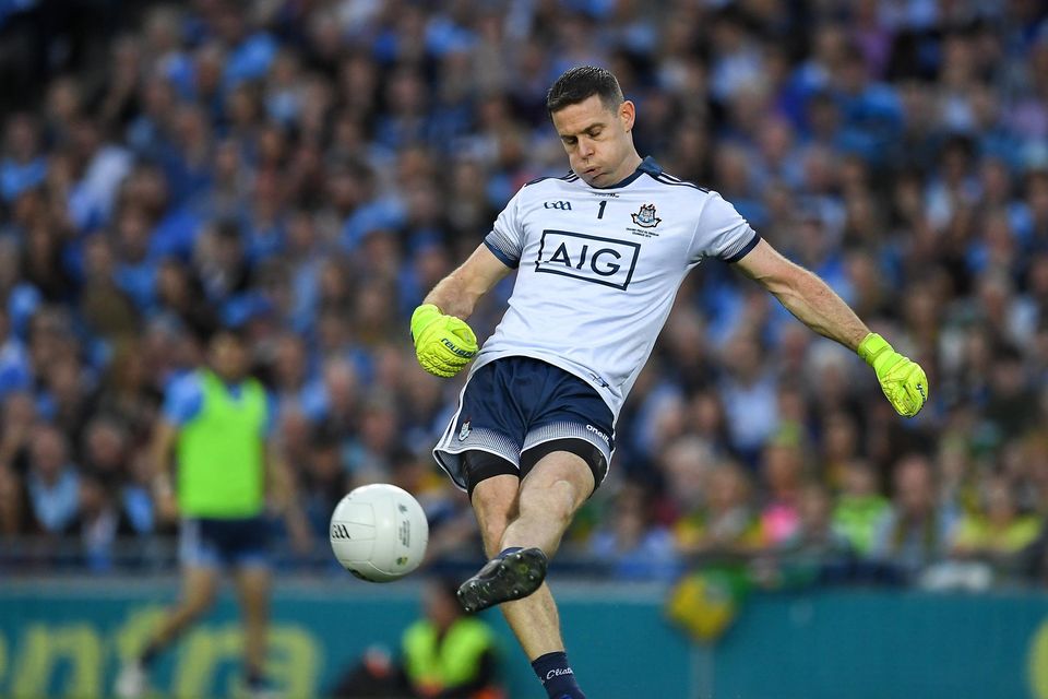 Stephen Cluxton is in the frame to start in this weekend's Division Two league final. Image: Sportsfile.