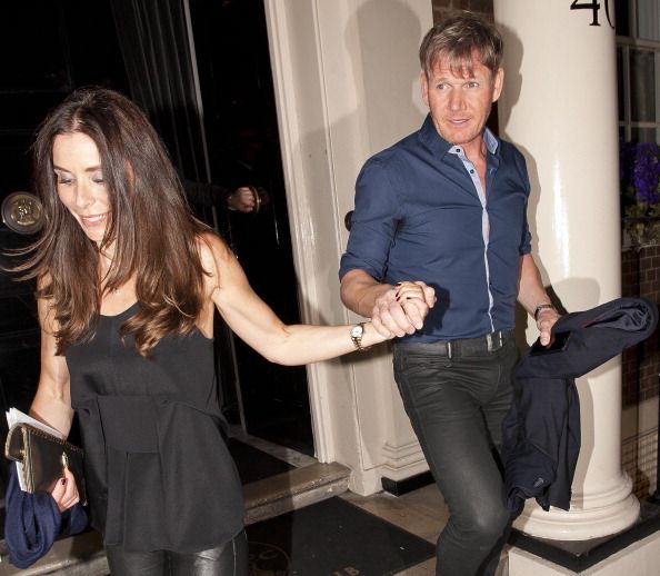 David and Victoria Beckham join Gordon and Tana Ramsay for a