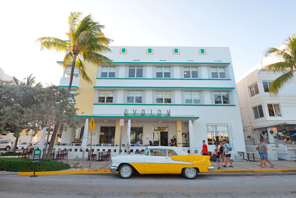 Miami's Art Deco district. Photo: Pól Ó Conghaile