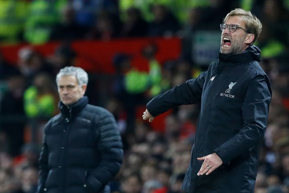 Jose Mourinho and Jurgen Klopp have come under fire at times this season