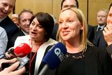 thumbnail: CENTRE STAGE: Lucinda Creighton at the Reform Alliance’s rally