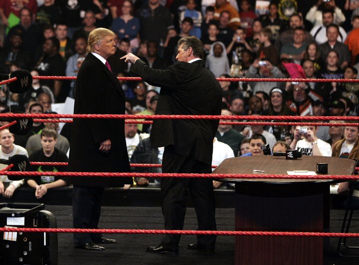 ‘Wrestling with Trump’ review: Playful and disturbing look at how Trump lifted his bulldozer style from wrestling’s playbook