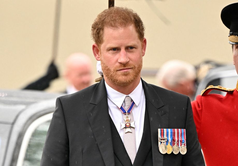 Prince Harry arrives for the coronation of King Charles at Westminster Abbey, London, Britain, May 6, 2023.    Andy Stenning/Pool via REUTERS