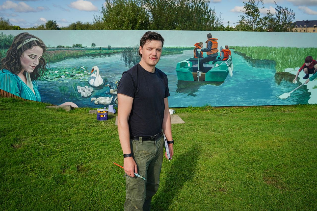 Kerry Artist Is Making His Mark On His Hometown With Beautiful Tralee Murals Irish Independent