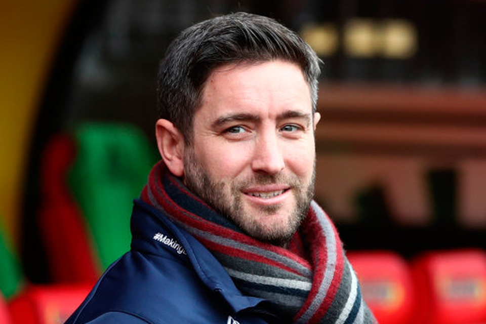 Bristol City boss Lee Johnson is hoping to upset the odds and add Manchester City to his growing list of Premier League scalps in the Carabao Cup Photo: Catherine Ivill/Getty Images