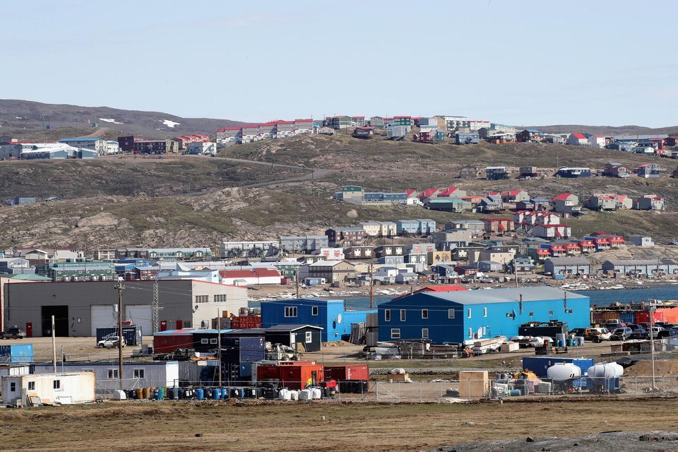 Iqaluit, Canada, which is threatened by permafrost thaw. Photo: Chris Jackson/Getty Images