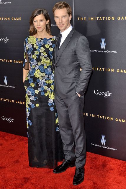 Benedict Cumberbatch and his fiance Sophie Hunter made their red carpet debut in the classiest way possible. Obviously.