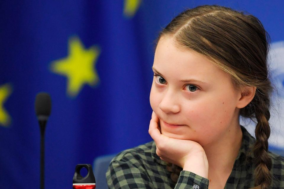 Greta Thunberg refuses to fly to help the environment