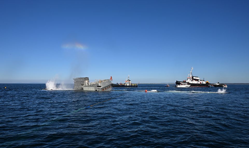 Smuggling ship repurposed to become first Ireland’s first artificial reef