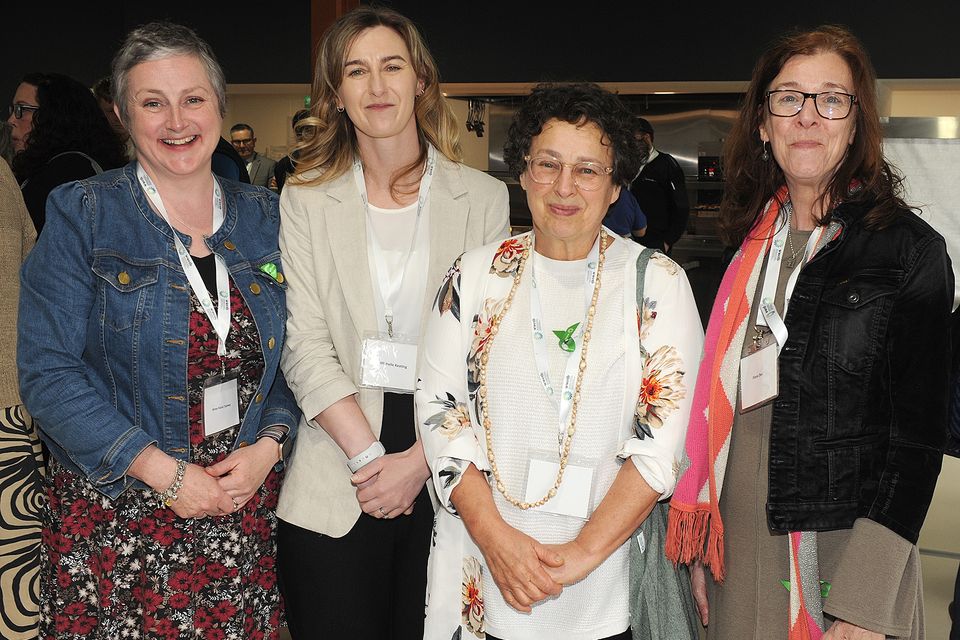 Anne Marie Toomey, Michelle Keating, Carmen Sanchez and Fiona Dee enjoyed the Connecting to Learning, Learning to Connecting Symposium in the Waterford and Wexford Education Training Board centre on Friday. Pic: Jim Campbell