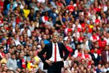 thumbnail: Arsenal's manager Arsene Wenger reacts during their English Premier League soccer match against Manchester City