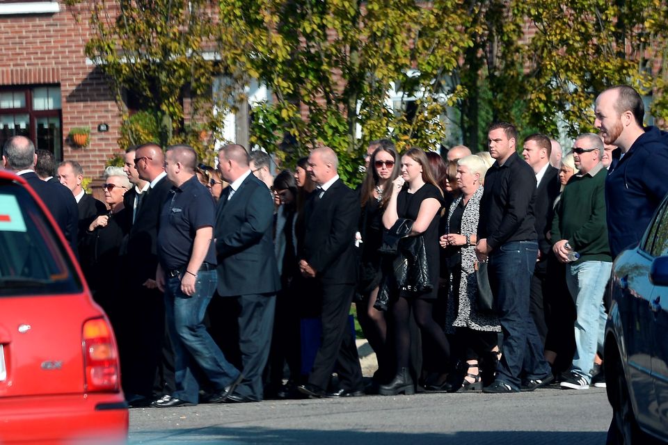 Funeral of Gerard Kavanagh, Our Lady of Good Counsel, Drimnagh, Dublin.