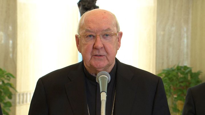 Who is Cardinal Kevin Farrell, the Dubliner in the role of Camerlengo at the Vatican?