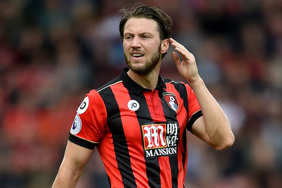 Harry Arter, pictured, clashed with Tottenham's Moussa Sissoko on Saturday