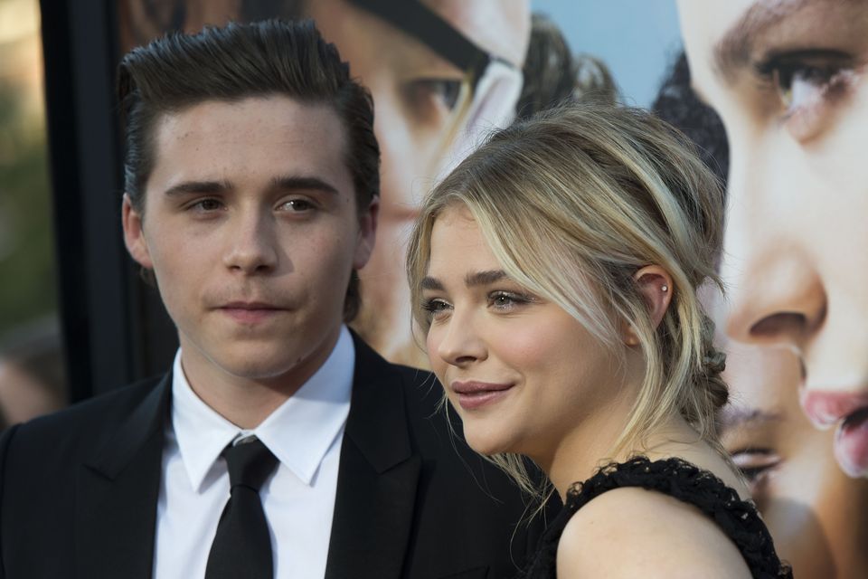 Chloë Grace Moretz and Brooklyn Beckham met at spin class