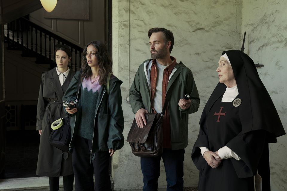 The splendid Irish cast includes Fionnula Flanagan, who plays Mother Bernadette. Photo: Enda Bowe/Netflix