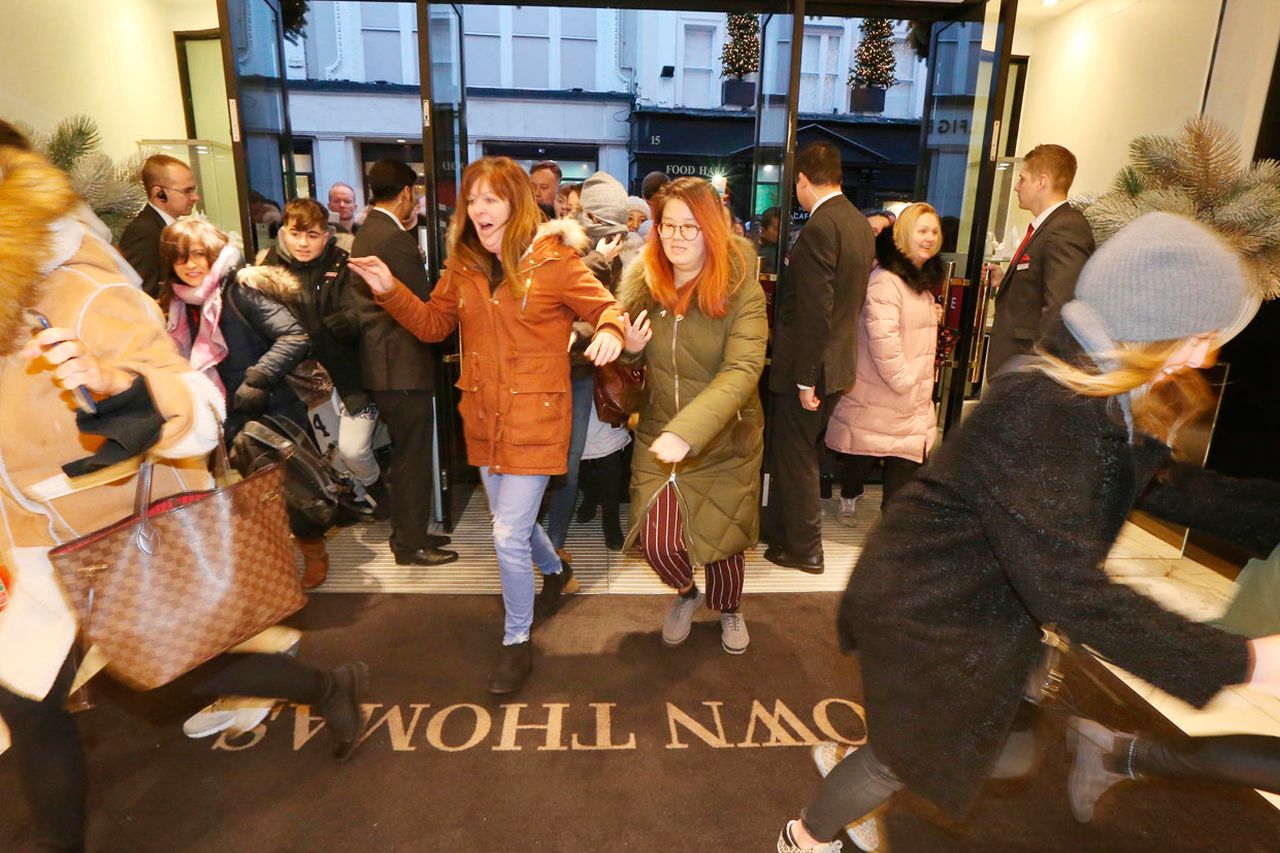 Eager shoppers queue hours early as Dublin department stores Arnotts and Brown  Thomas reopen to public – The Irish Sun